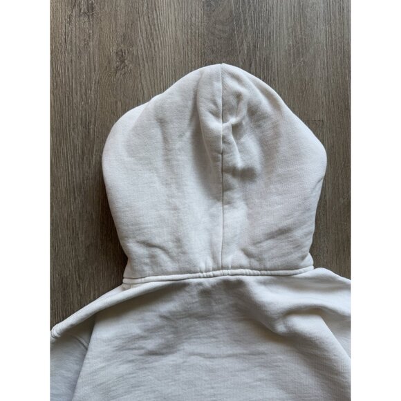 Polo Ralph Lauren Athletic White Hoodie Vintage Style Sweater Medium Rare Hype - Picture 13 of 16